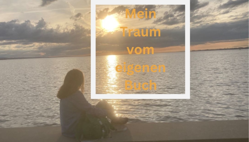 Frau an einem Strand bei Sonnenuntergang Foto Susanne Lins