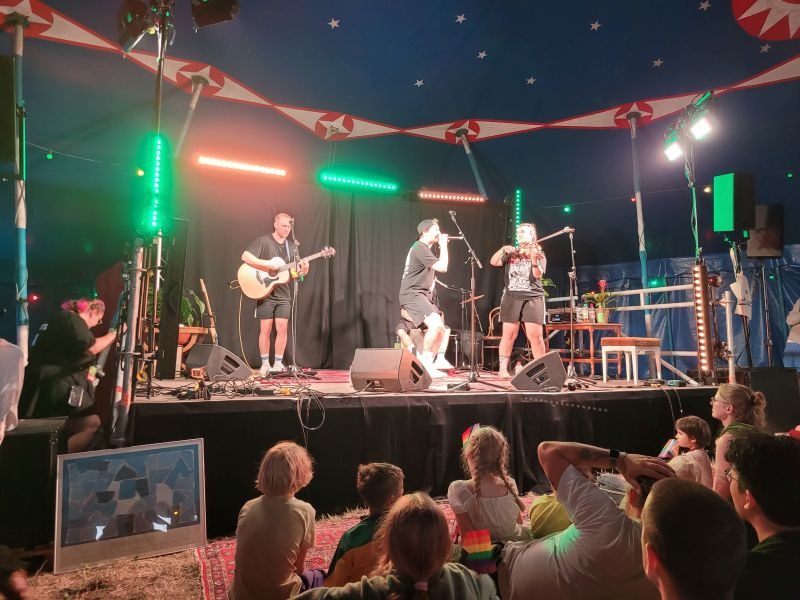 The Dinners im Lesezelt auf dem Herzberg-Festival 2026