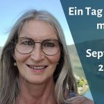 Selfie von Gabi Kremeskötter, daneben der Text "Ein Tag im Jahr: mein 27. September 2026"